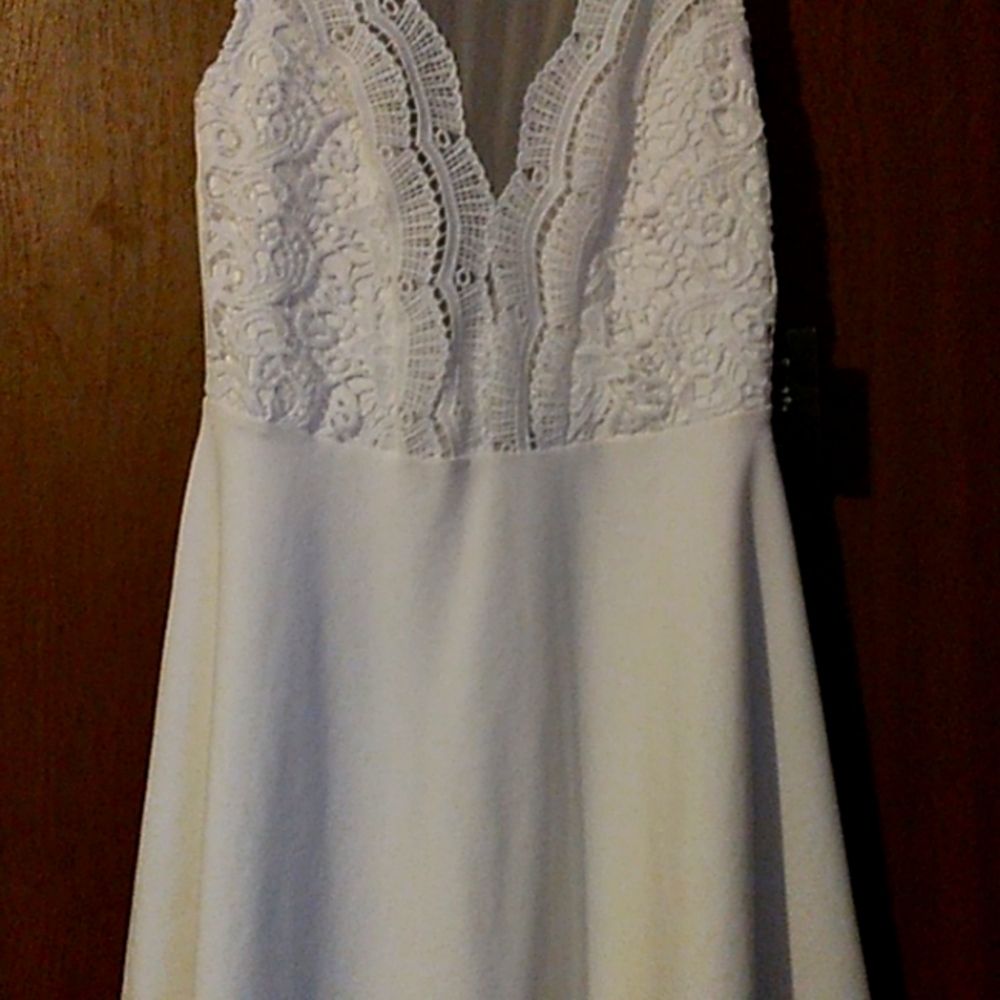 White dress